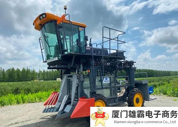 国内首台自走式蓝莓(蓝靛果)收获机成功研制