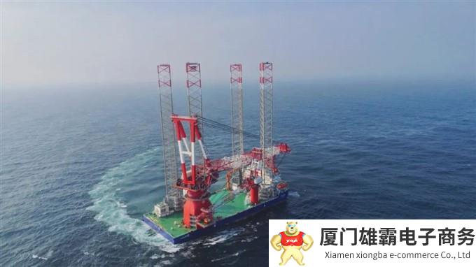 1800吨海上风电安装平台“海峰1002”完成试航
