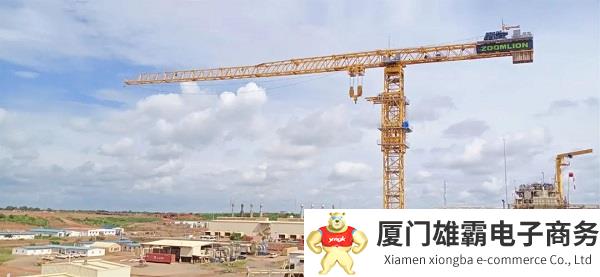 刷新我国出口纪录!中联重科交付非洲最大塔机